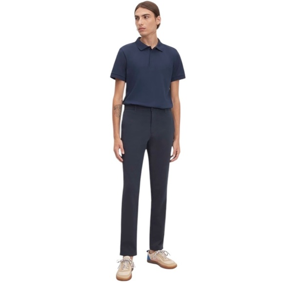 NEW EVERLANE Men’s Slim Fit The Performance Chino Uniform deep navy Size 30 x 32 - Picture 4 of 9